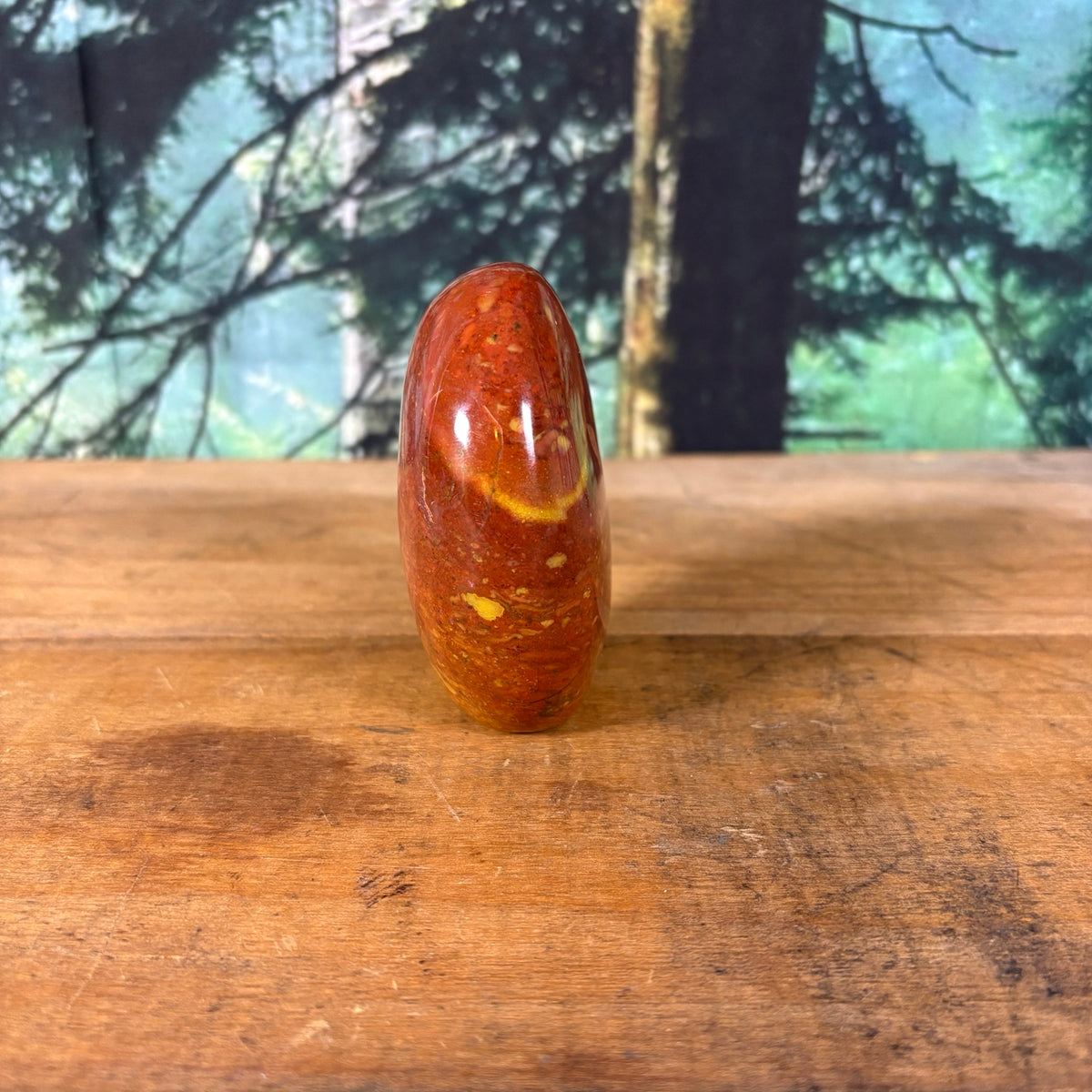Mookaite Jasper freeform side view