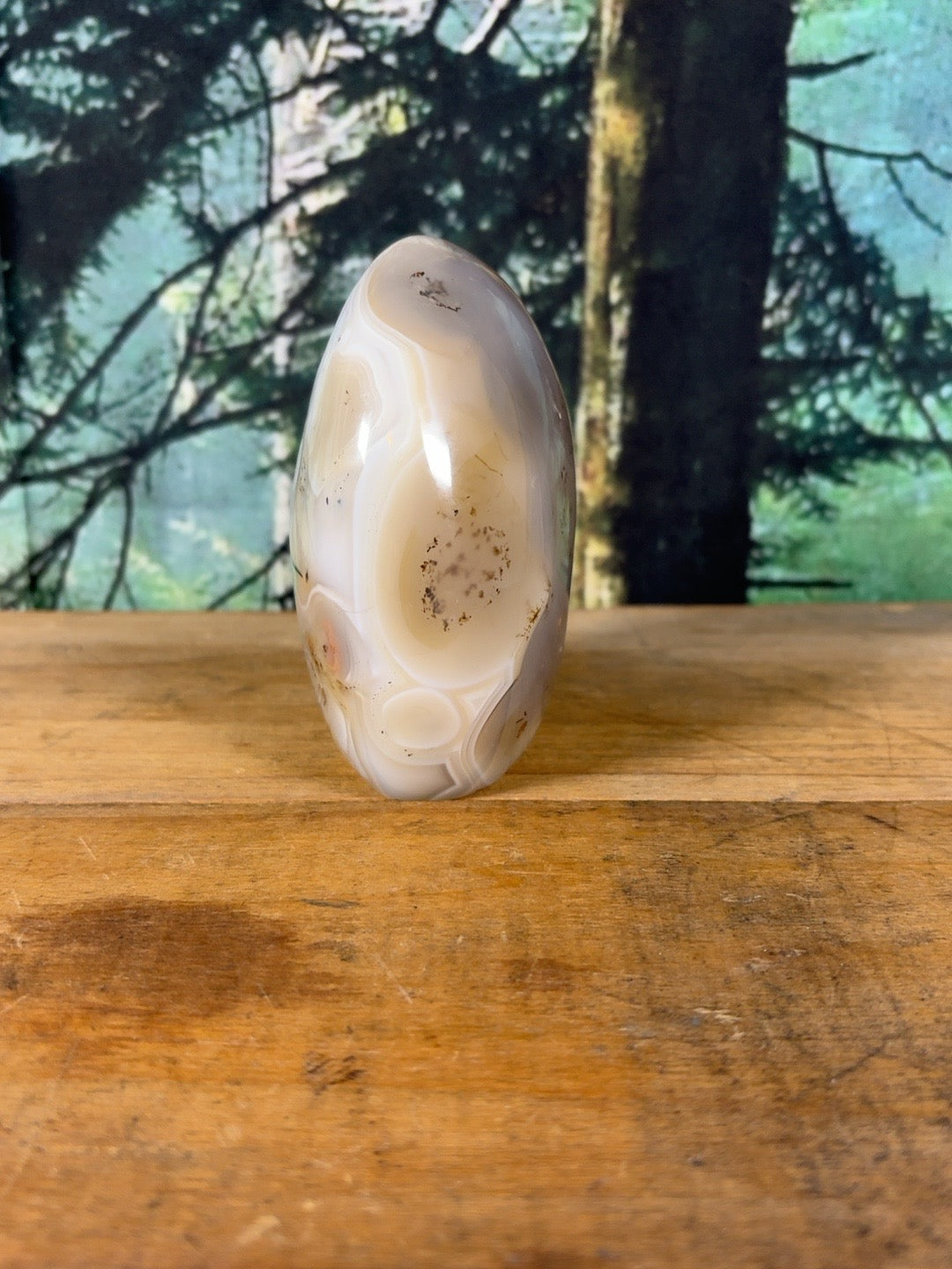 Large dendritic agate freeform 1 lb 11.6 oz, view 2 of 9