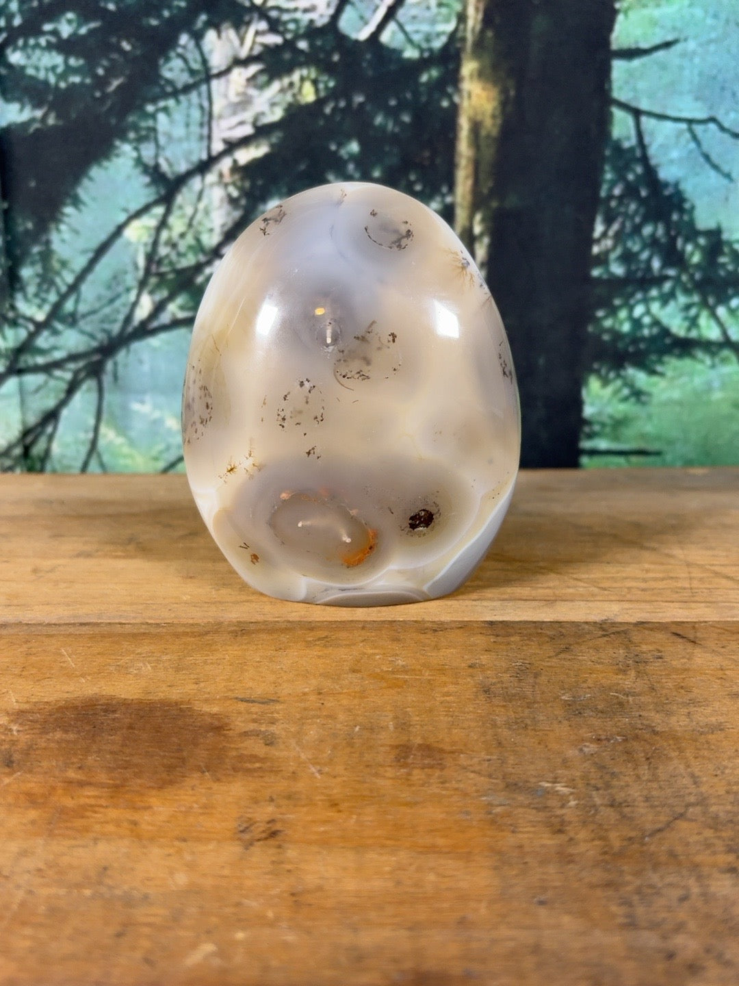 Large dendritic agate freeform 1 lb 11.6 oz, view 3 of 9
