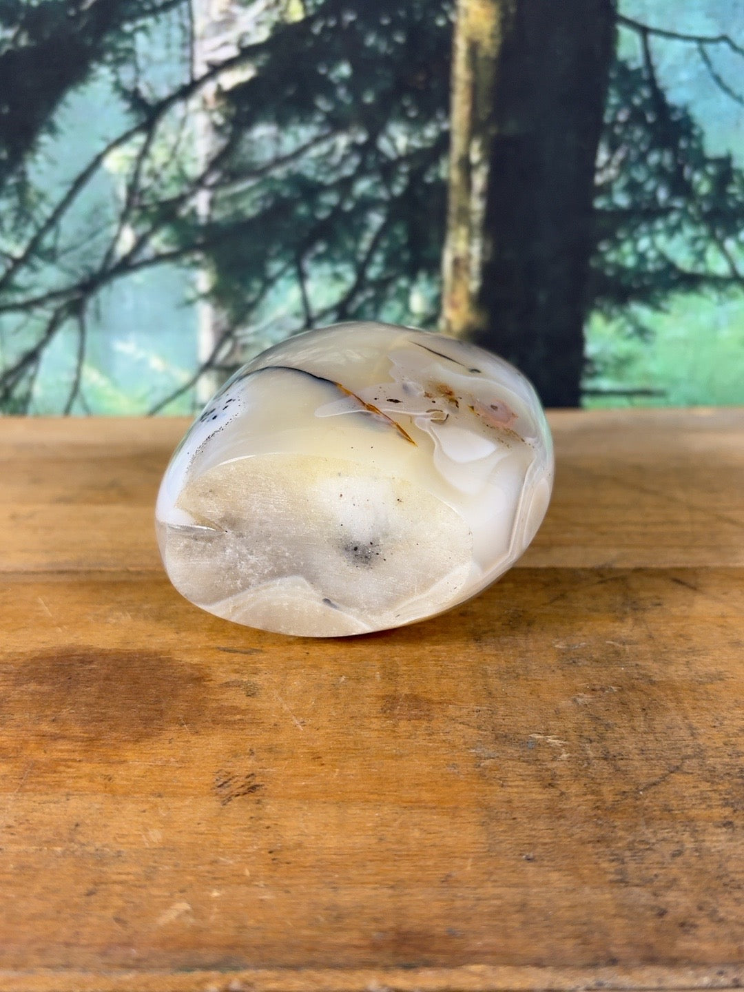 Large dendritic agate freeform 1 lb 11.6 oz, view 6 of 9