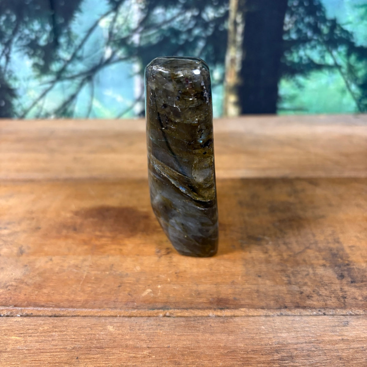 Labradorite freeform back view