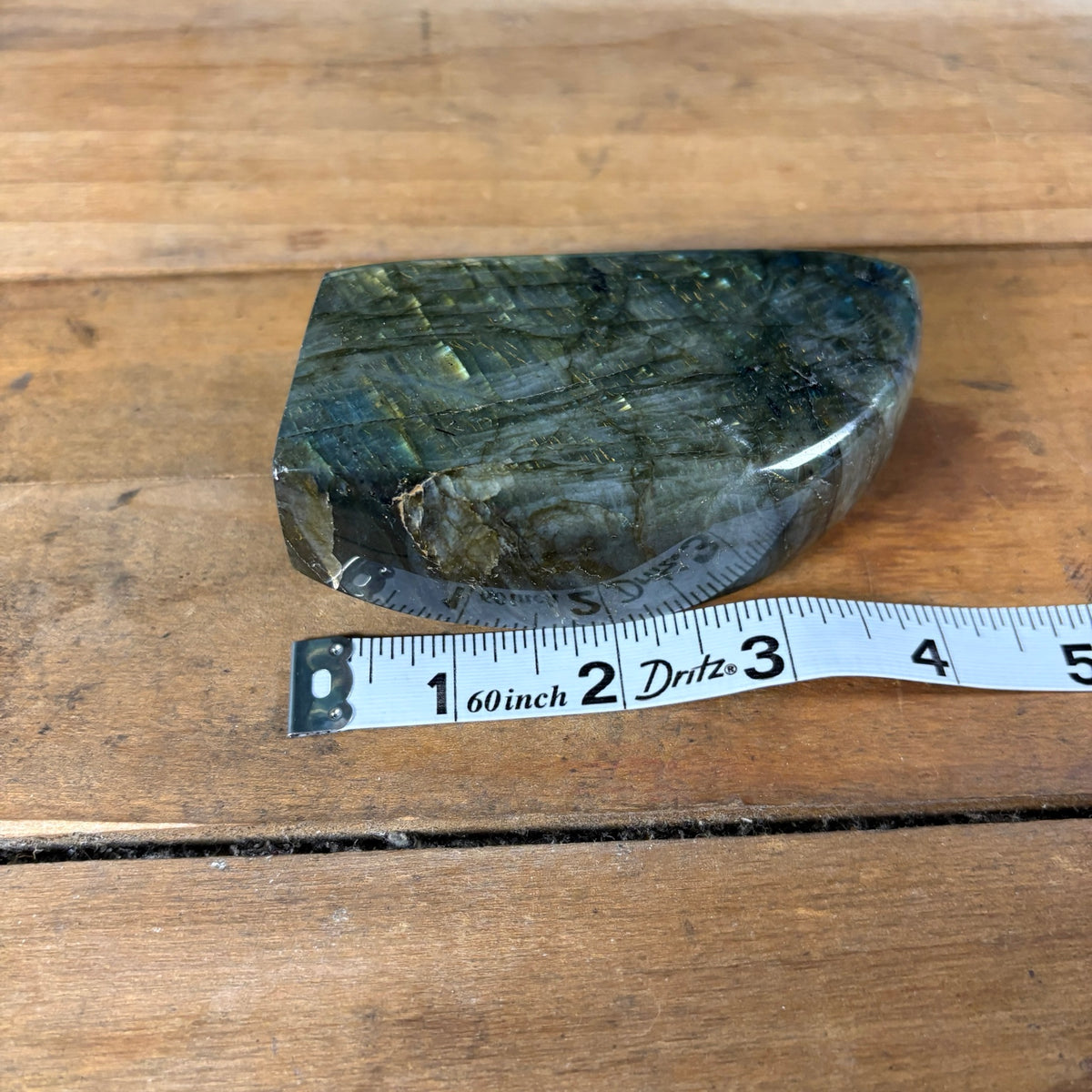 Labradorite freeform thickness measurement