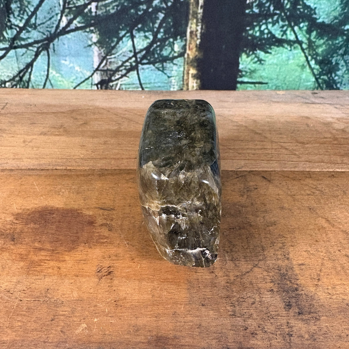 Labradorite freeform side view