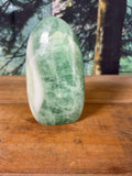 Mint green fluorite freeform, 15.6 oz – view 1
