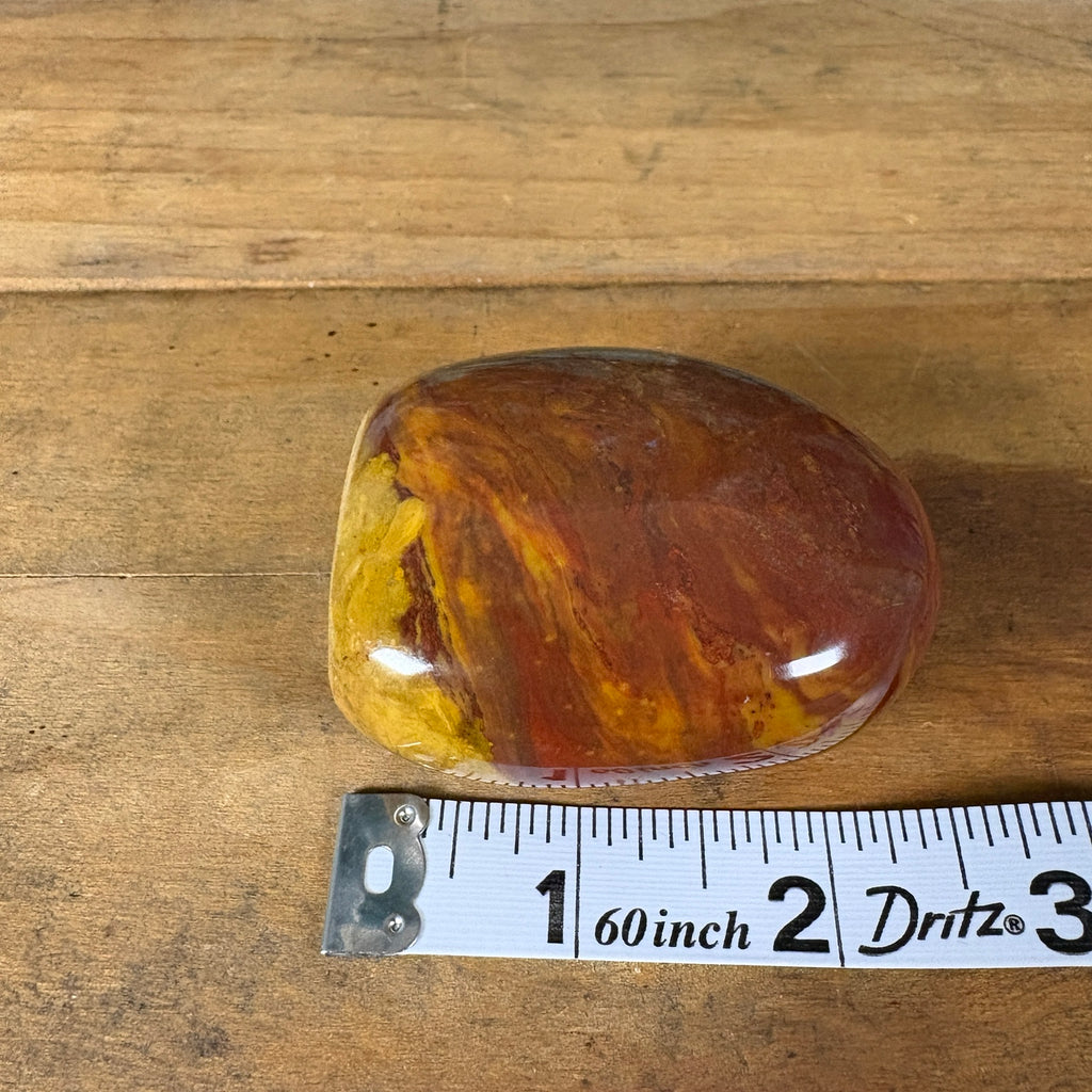 Mookaite jasper freeform depth measurement
