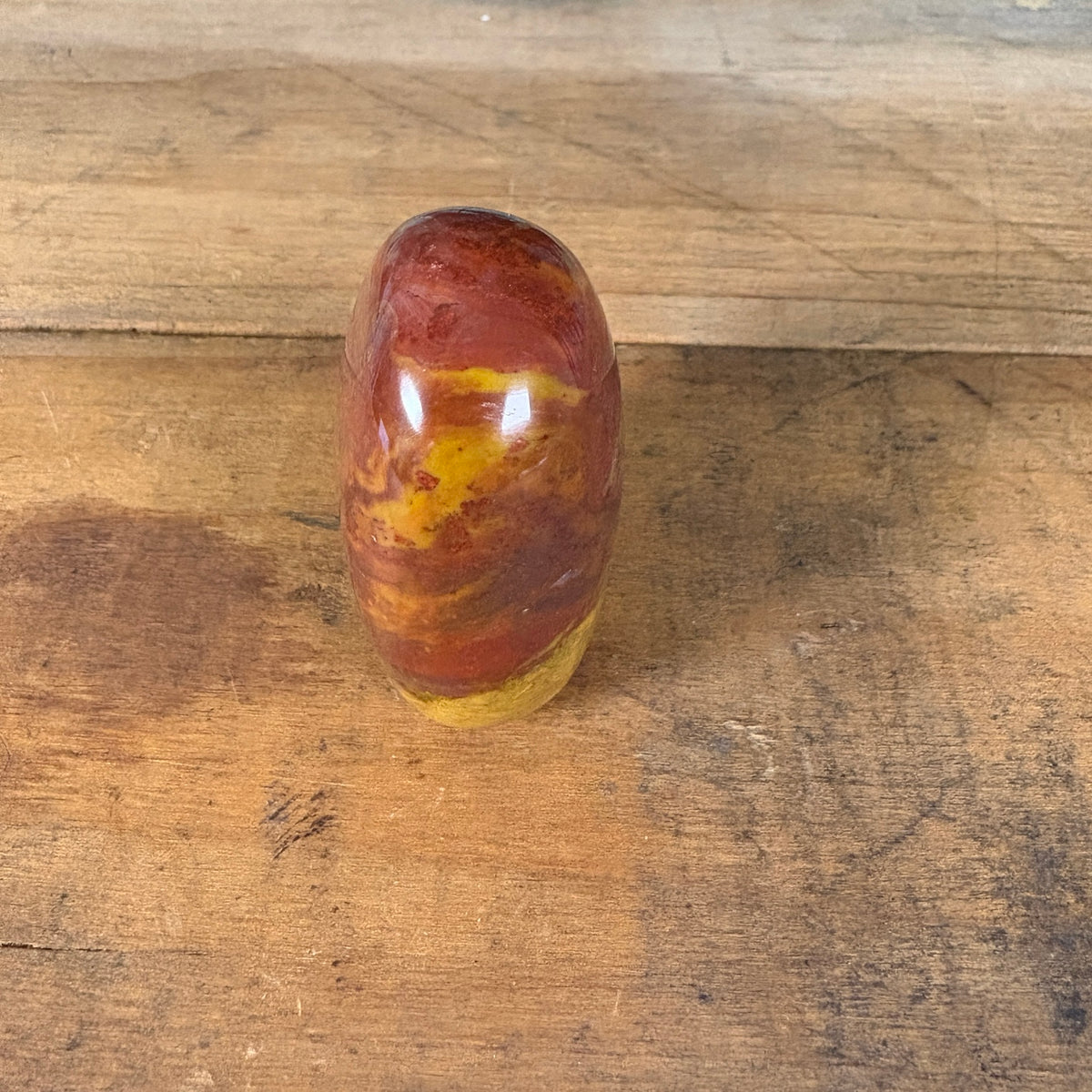 Mookaite jasper freeform side view