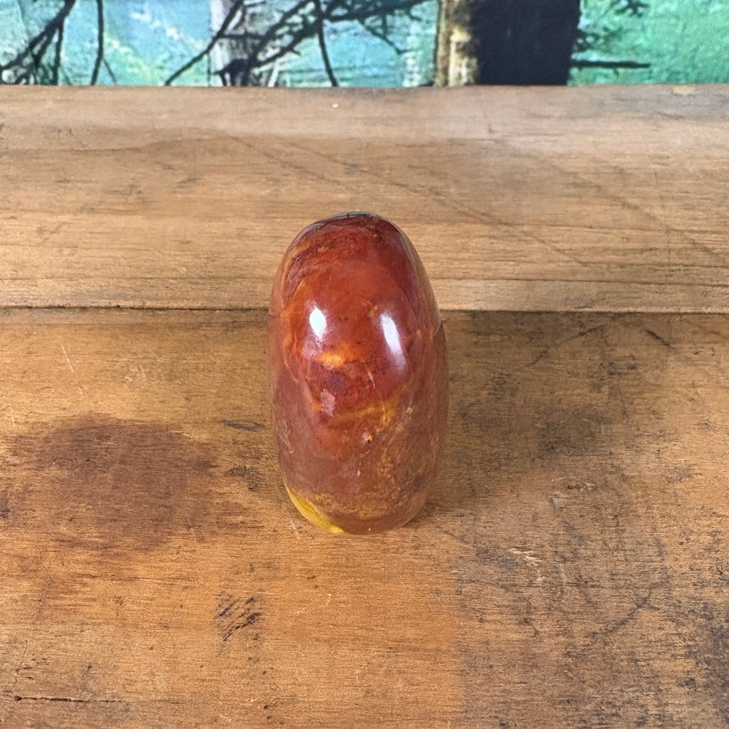 Mookaite jasper freeform opposite side