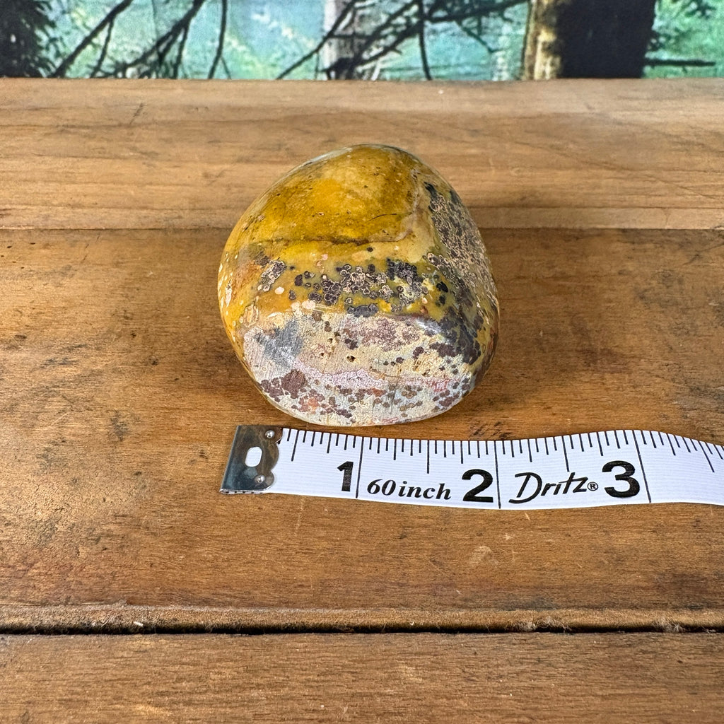 Mookaite jasper freeform depth measurement
