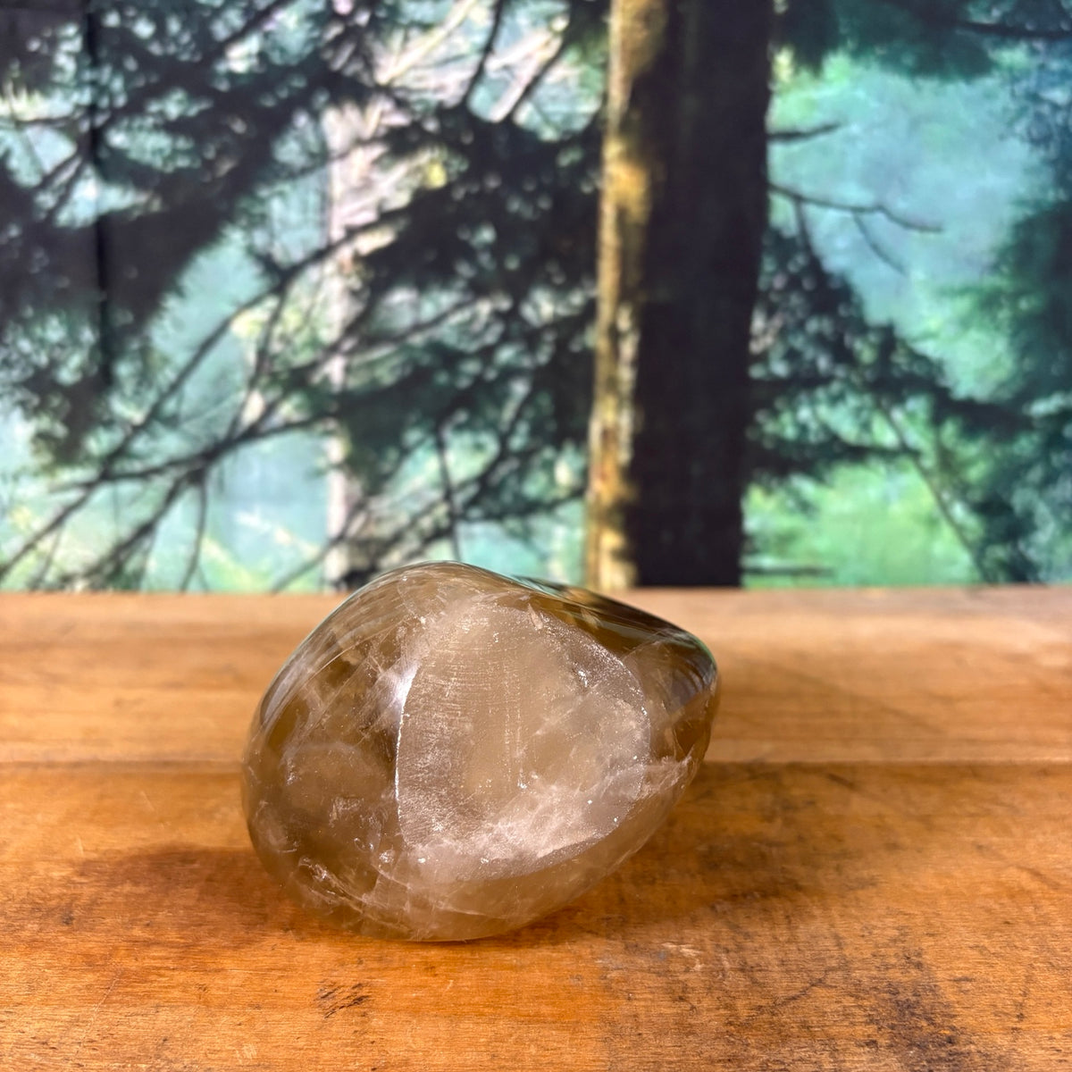 Large smoky quartz freeform, view 5 of 9