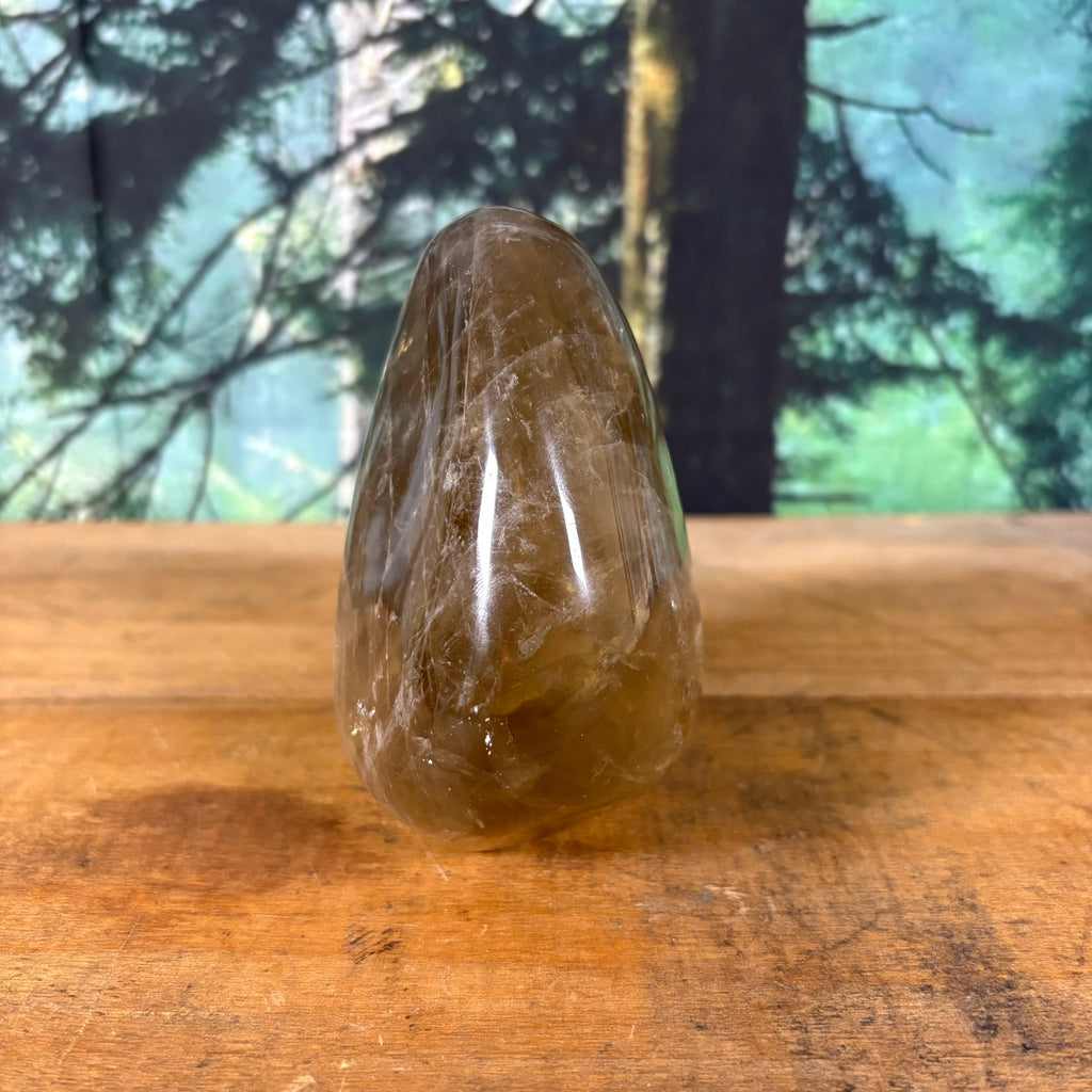 Large smoky quartz freeform, view 8 of 9