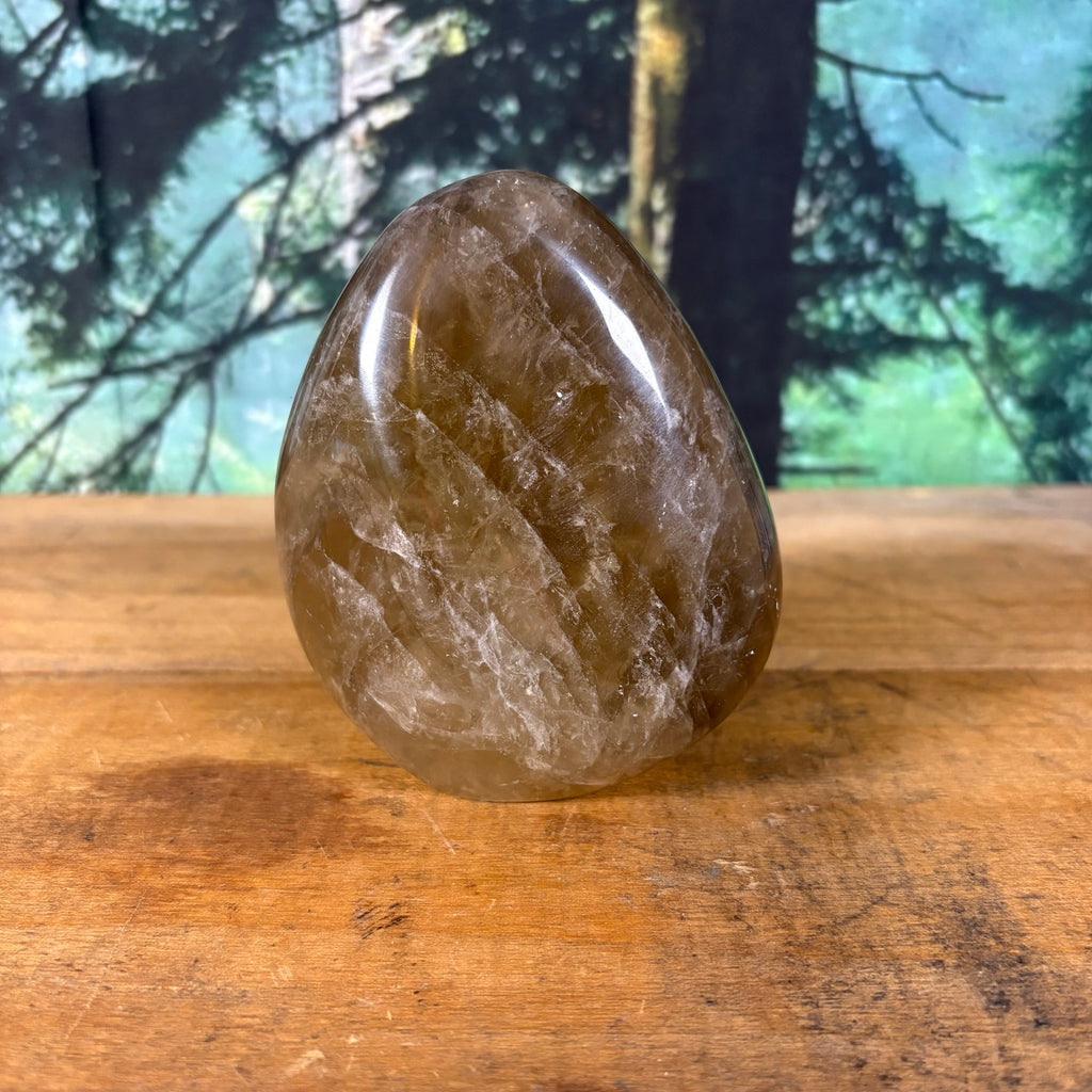 Large smoky quartz freeform, view 9 of 9