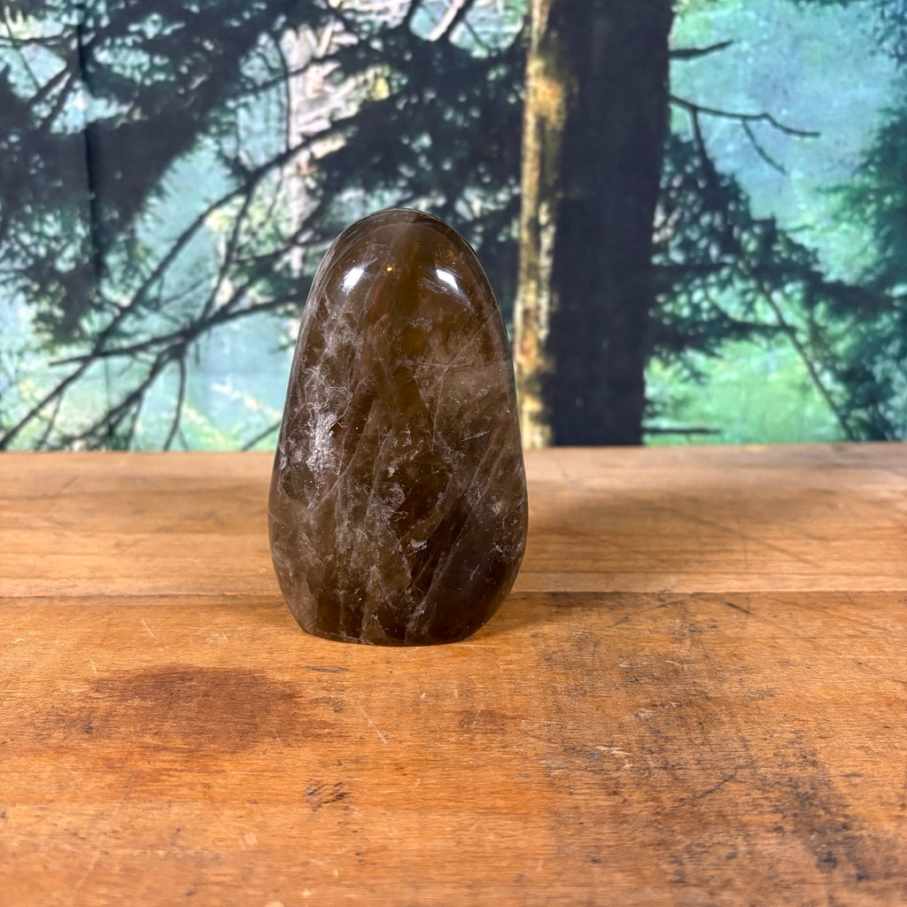 Smoky quartz freeform 14 oz, view 1 of 10