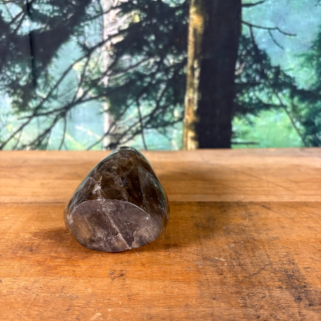 Smoky quartz freeform 14 oz, view 3 of 10