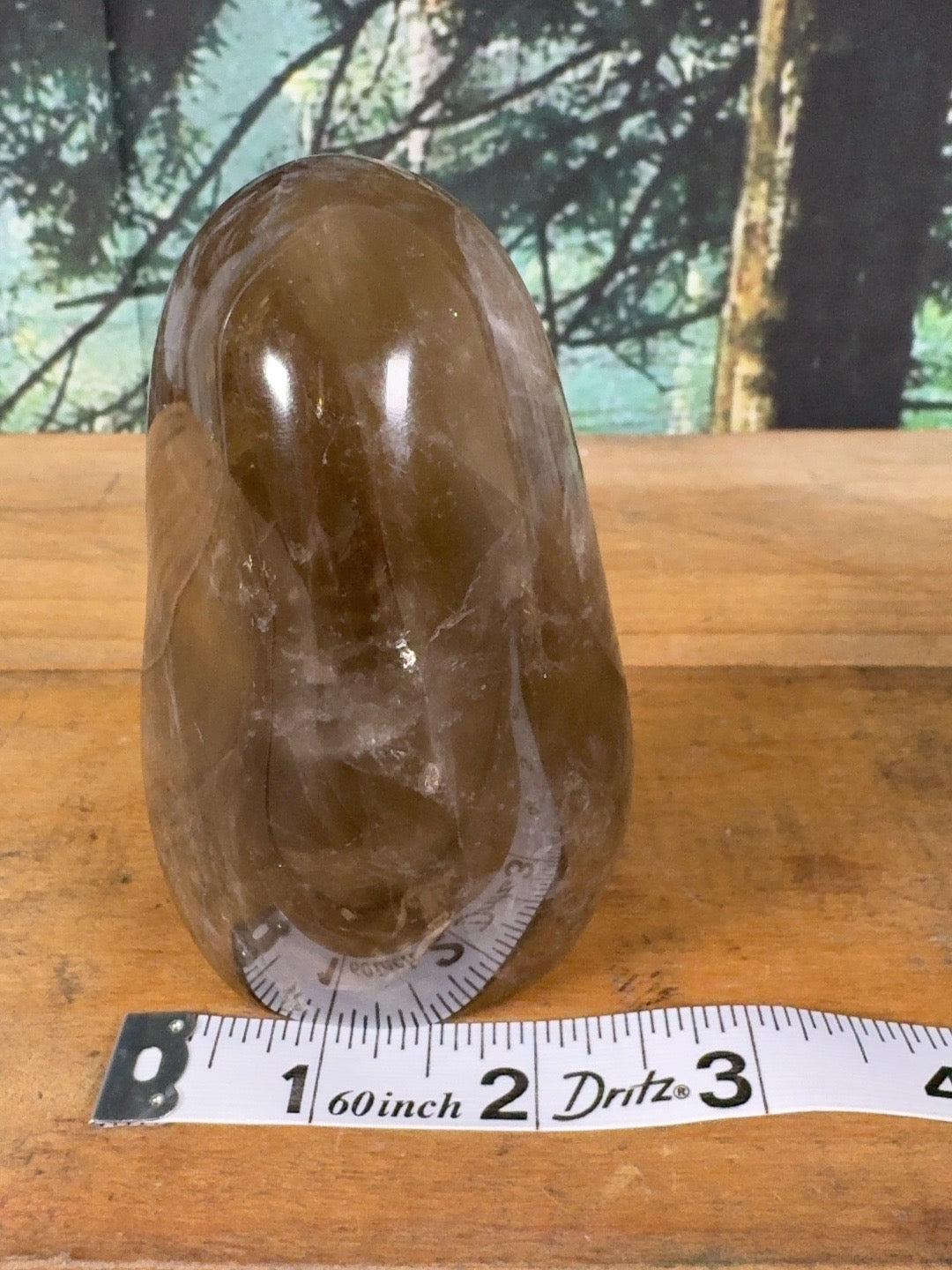 Smoky quartz freeform 14 oz, view 9 of 10