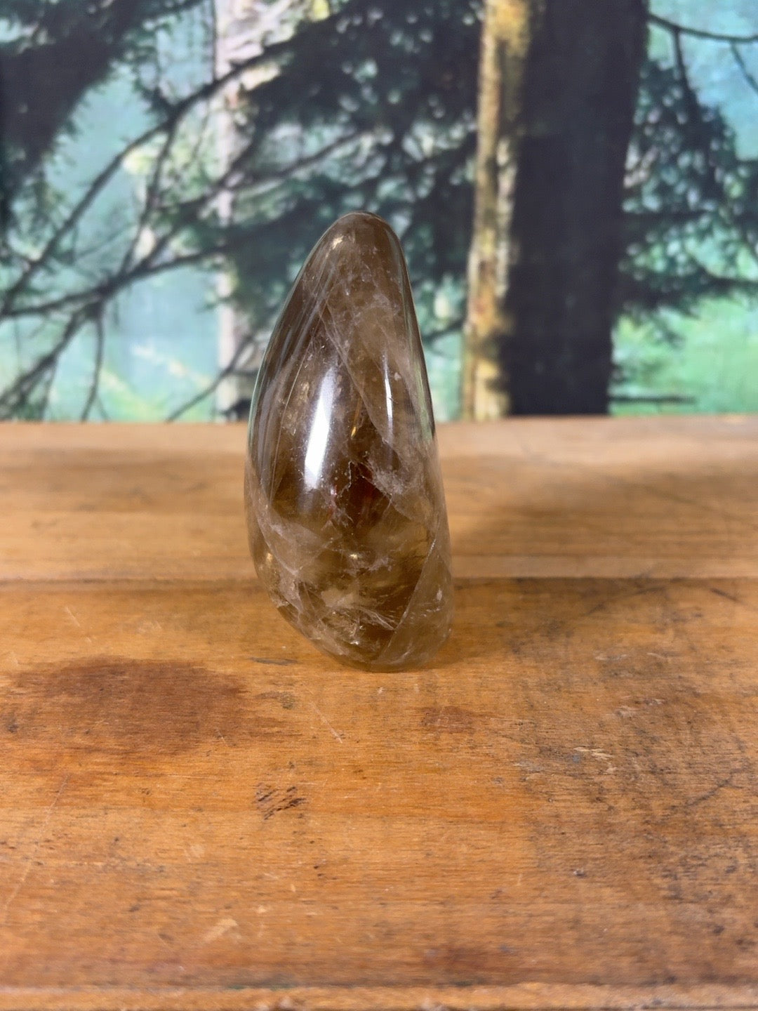Smoky quartz freeform 11.1 oz, view 4 of 8