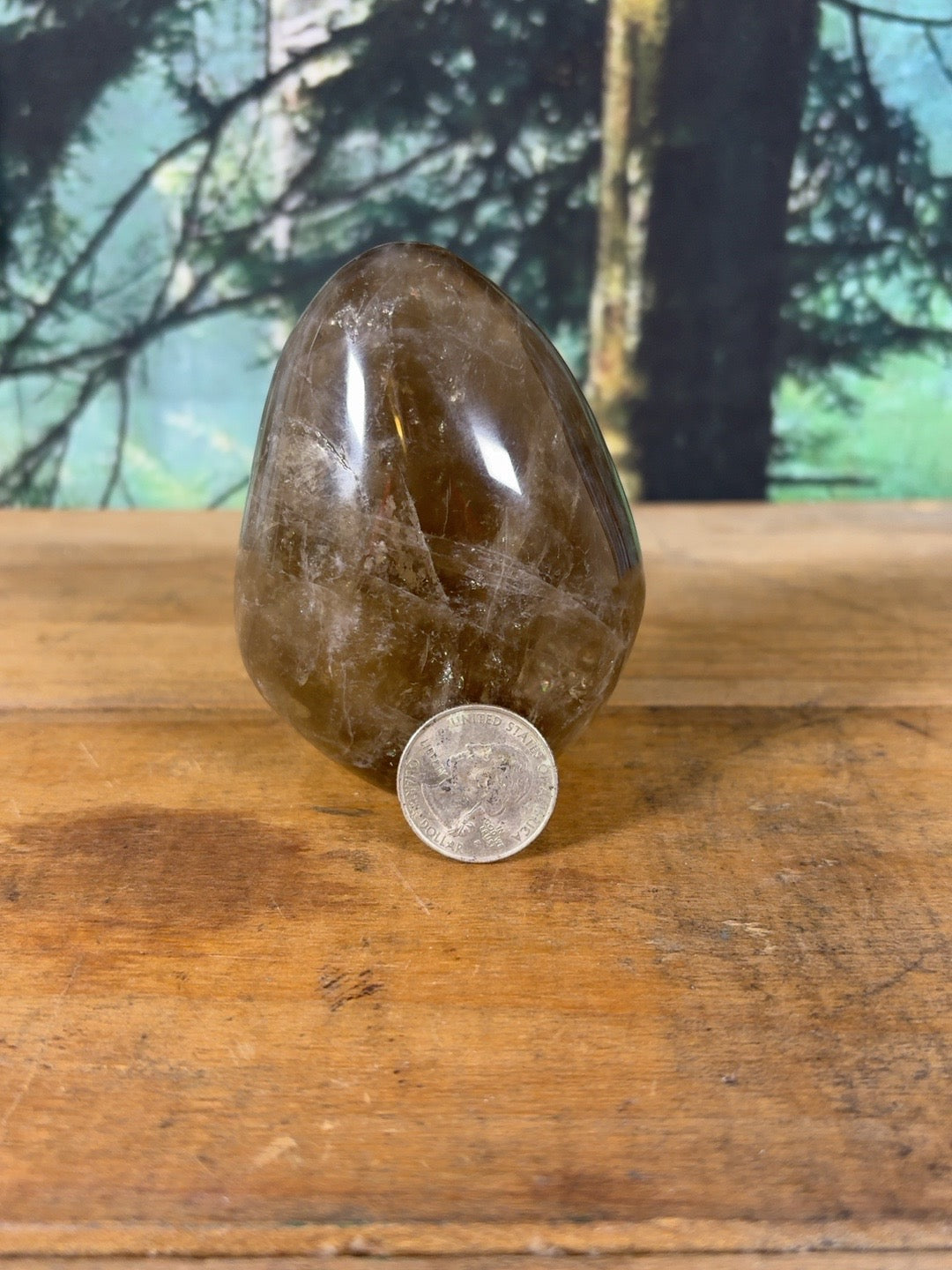 Smoky quartz freeform 11.1 oz, view 6 of 8