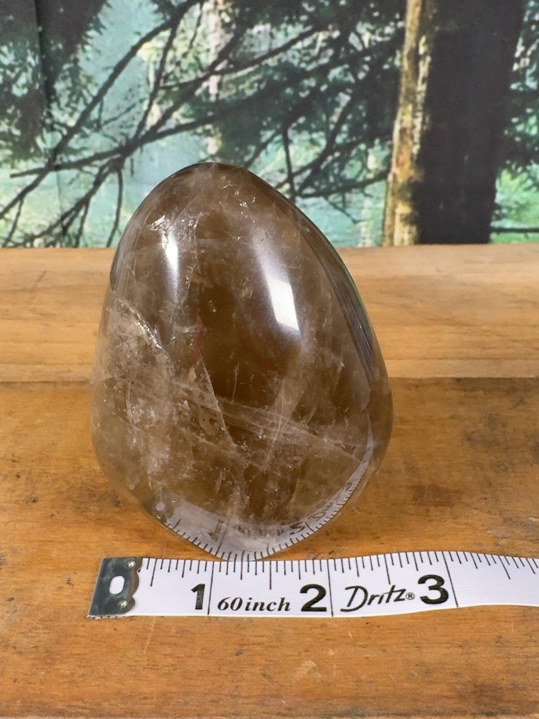 Smoky quartz freeform 11.1 oz, view 7 of 8