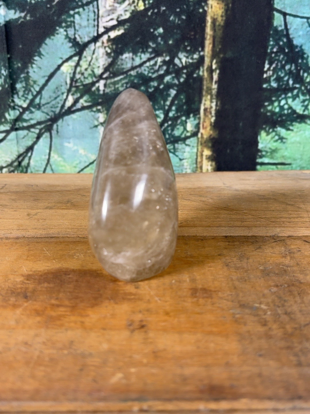 Pale smoky quartz freeform 12 oz, view 2 of 9