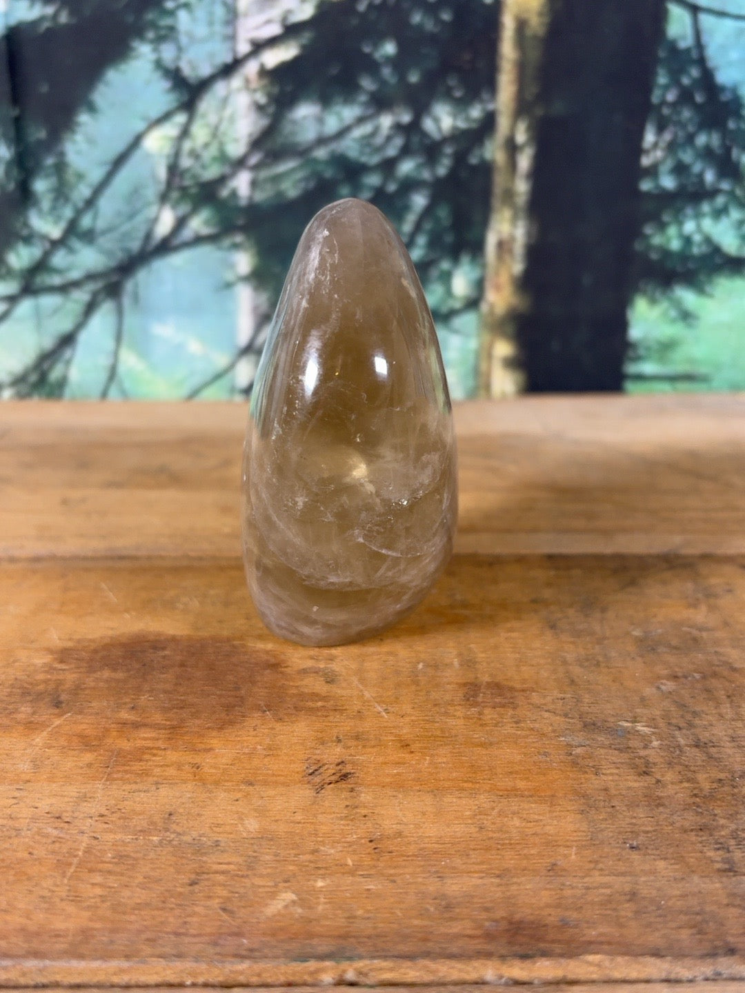 Pale smoky quartz freeform 12 oz, view 4 of 9