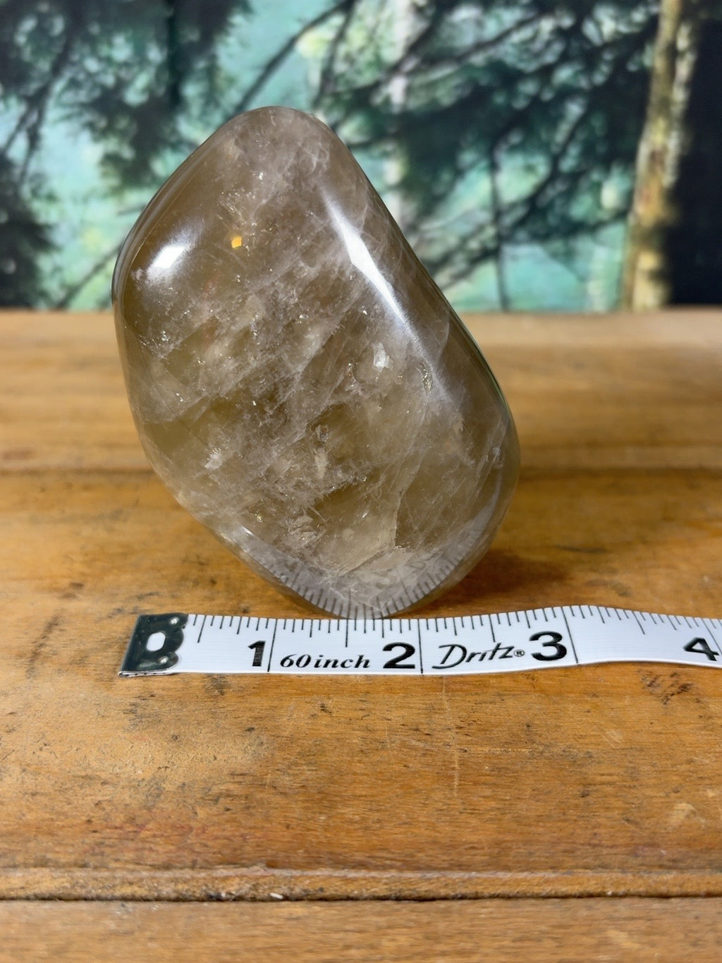 Pale smoky quartz freeform 12 oz, view 7 of 9