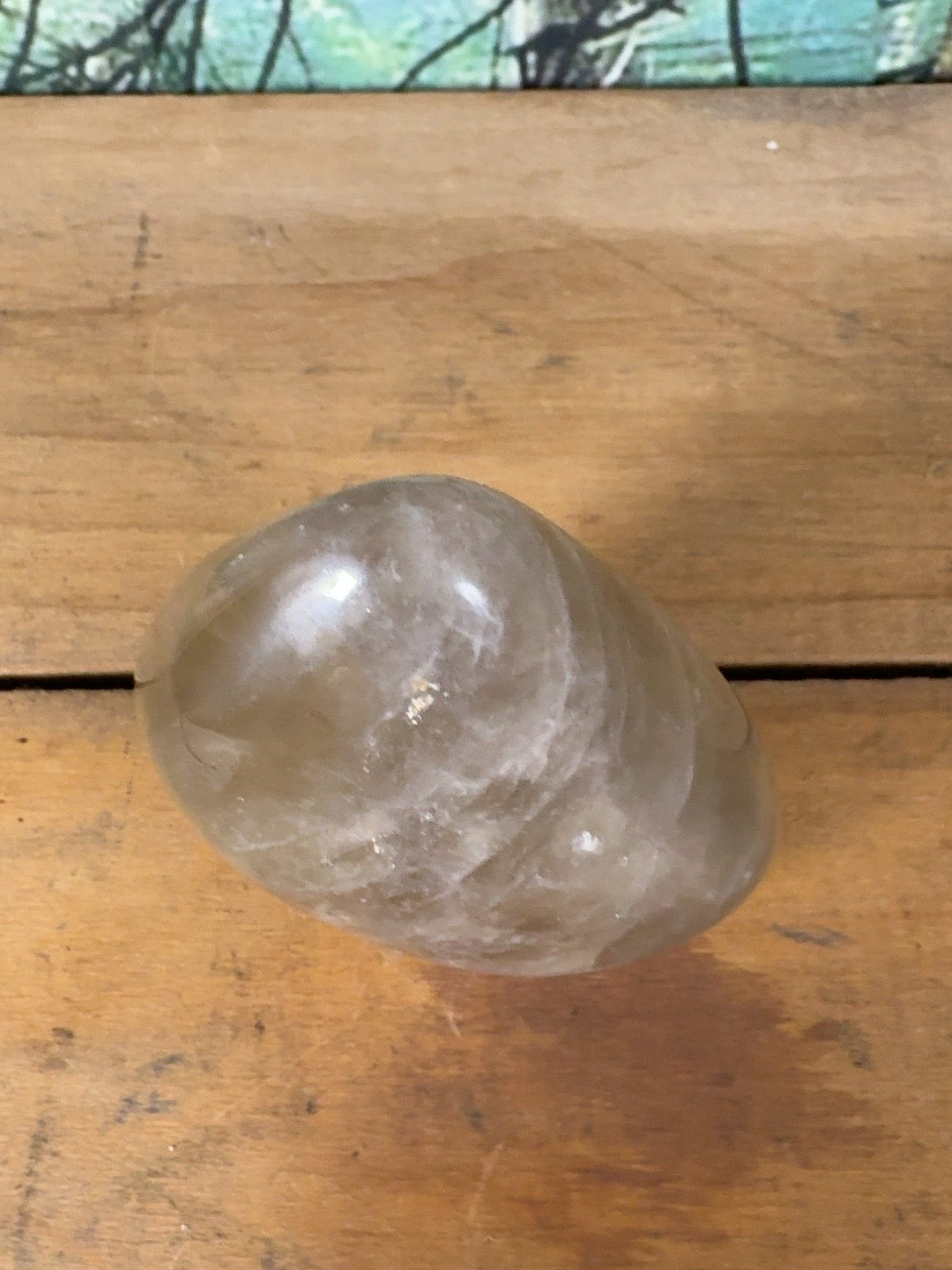 Pale smoky quartz freeform 12 oz, view 9 of 9